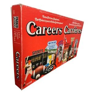 PARKER BROTHERS Careers English Board Game Carrière Jeu de Société en‎ Français